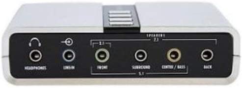 StarTech ICUSBAUDIO7D 7.1 USB Audio Adapter External Sound Card Retail