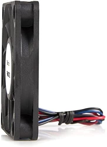 StarTech.com 60x10mm Replacement Ball Bearing Computer Case Fan w/ TX3 Connector - 3 pin case Fan - TX3 Fan - 60mm Fan (FAN6X1TX3), Black 60x10mm TX3 & LP4