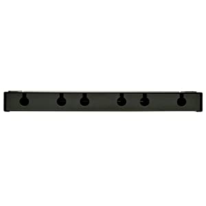 Tripp Lite 36-Port LC/LC Rackmount Fiber Enclosure Feed Thru Patch Panel, Black 1U N492-036-LCLC-E