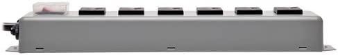 Tripp Lite 6 Outlet Waber Industrial Power Strip, 6ft Cord with 5-15P Plug (6SP) blue 6 Outlet, 6ft Cord Power Strip