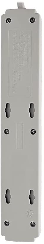 Tripp Lite Protect It! Surge Suppressor 6 Outlets 15 Ft Cord 790 Joules Gray Trptlp615