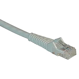 Tripp Lite Cat5e 350MHz Snagless Molded Patch Cable (RJ45 M/M) - White, 50-ft.(N001-050-WH)
