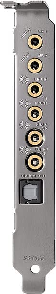 Creative Sound Blaster Audigy PCIe RX 7.1 Sound Card with High Performance Headphone Amp