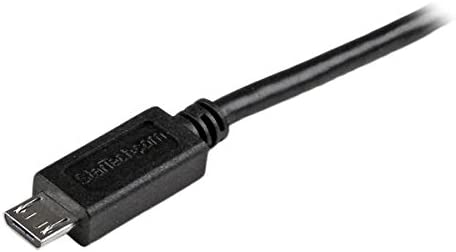 StarTech.com 3m 10 ft Long Micro-USB Charge-and-Sync Cable -M/M - USB to Micro USB Charging Cable - 24 AWG (USBAUB3MBK) Black