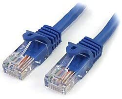 StarTech 50 FT Blue SNAGLESS CAT5 UTP Patch Cable