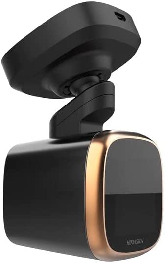 Hikvision usa Hikvision AE-DC5113-F6S 1600P Dash Cam with GPS and 2” Touch Screen, G-Sensor, Built-in WiFi, Voice Control and ADAS Supported, MicroSD Card Up to 128 GB Supported