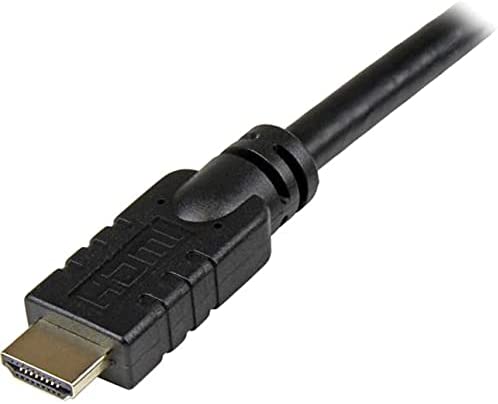 StarTech.com 65 ft (20m) High Speed HDMI Cable – Male to Male - Active - 28AWG - CL2 Rated In-wall Installation - Ultra HD 4K x 2K - Active HDMI Cable (HDMM20MA) Black 66 ft / 20 m