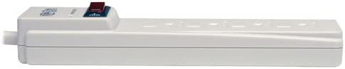 Tripp Lite 4 Outlet Surge Protector Power Strip, 4ft Cord, & $1,000 Insurance (TLP404)
