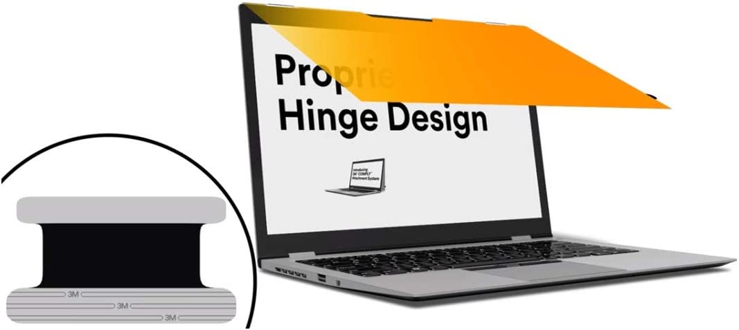 3M Comply Attachment Set - Full Screen Universal - Notebook Privacy Filter - 11.6"-15.6" - Black - Dealtargets.com