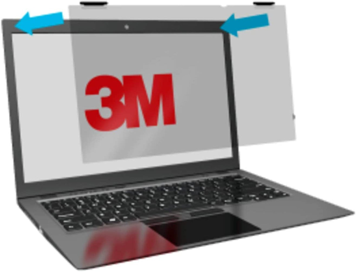 3M High Clarity Privacy Filter Black 8.74" x 13.50" x 0.25" - Dealtargets.com