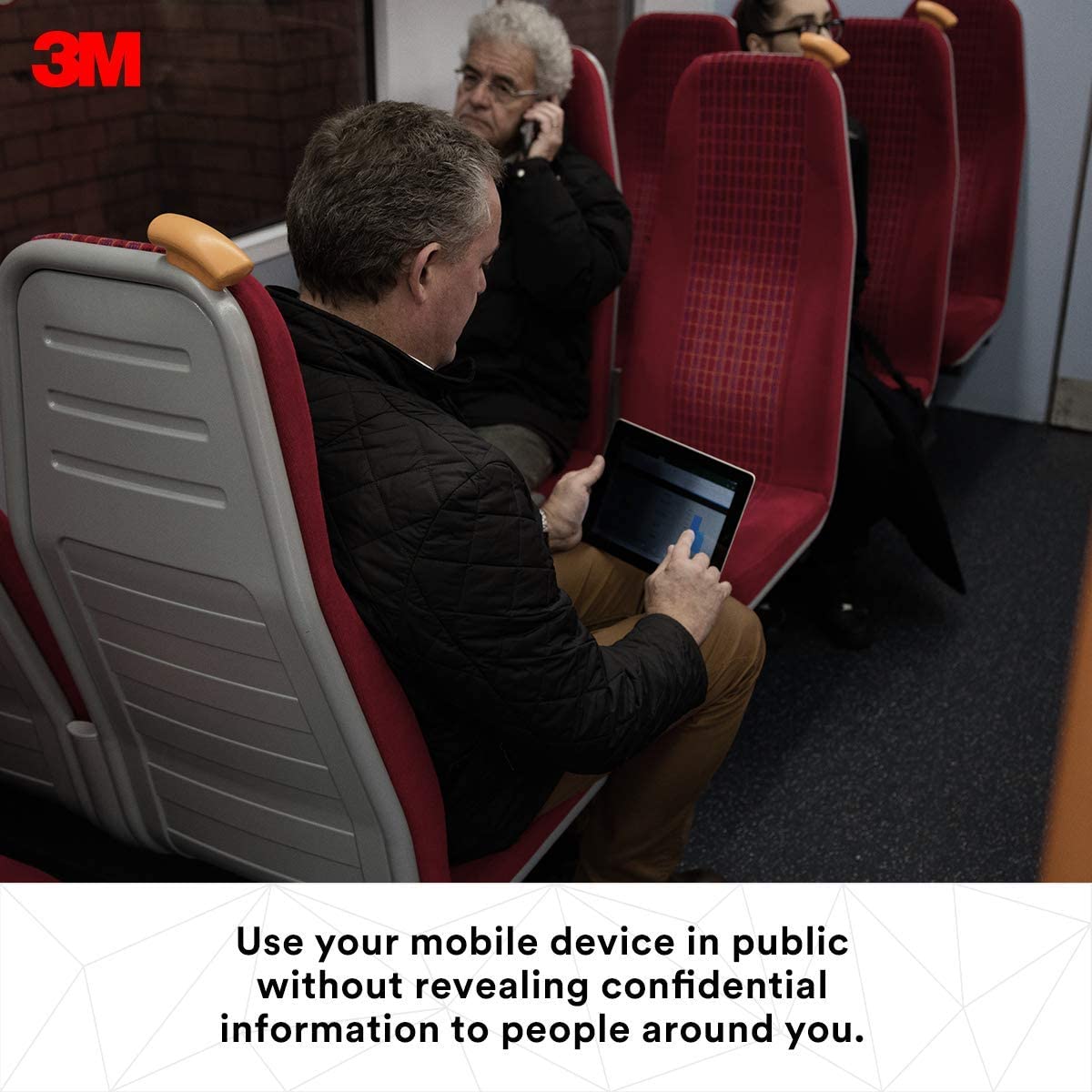 3M Privacy Filter for Apple iPad Air 1/2/Pro 9.7 Tablet - Landscape (PFTAP002) Apple iPad Air 1/2/Pro 9.7 Landscape Black Privacy - Dealtargets.com