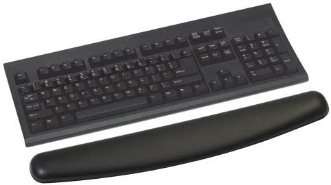 3M Wr309le Wrist Rest, Nonskid Base, 18-Inch Wx2-1/2-Inch Dx3/4-Inch H, Black - Dealtargets.com