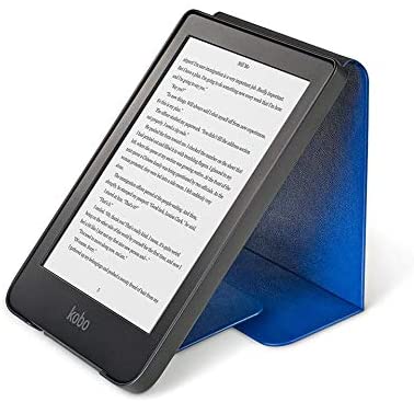 Rakuten Kobo Clara HD SleepCover e-Book Reader case Blue 15.2 cm (6") - e-Book Covers (Libro, Blue, Kobo, 15.2 cm (6"), Faux Leather, Clear HD)