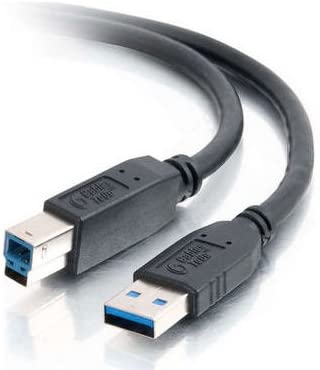 C2g/ cables to go C2G USB Cable, USB 3.0 Cable, USB A to B Cable, 6.56 Feet (2 Meters), Black, Cables to Go 54174 USB A Male to B Male 6.6 Feet
