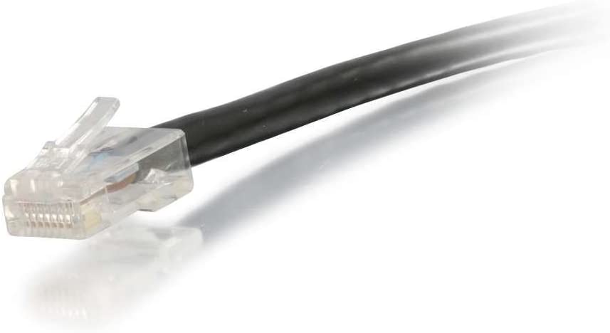 C2g/ cables to go C2G 04115 Cat6 Cable - Non-Booted Unshielded Ethernet Network Patch Cable, Black (10 Feet, 3.04 Meters)