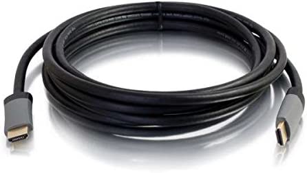 C2g/ cables to go C2G 42520 Select 4K UHD High Speed HDMI Cable (60Hz) with Ethernet M/M, In-Wall CL2-Rated, Black (3.3 Feet, 1 Meter)