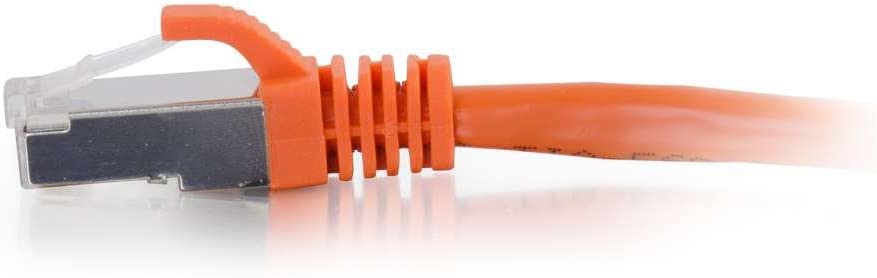 C2g/ cables to go C2G 00878 Cat6 Cable - Snagless Shielded Ethernet Network Patch Cable, Orange (3 Feet, 0.91 Meters) 3 Feet Orange