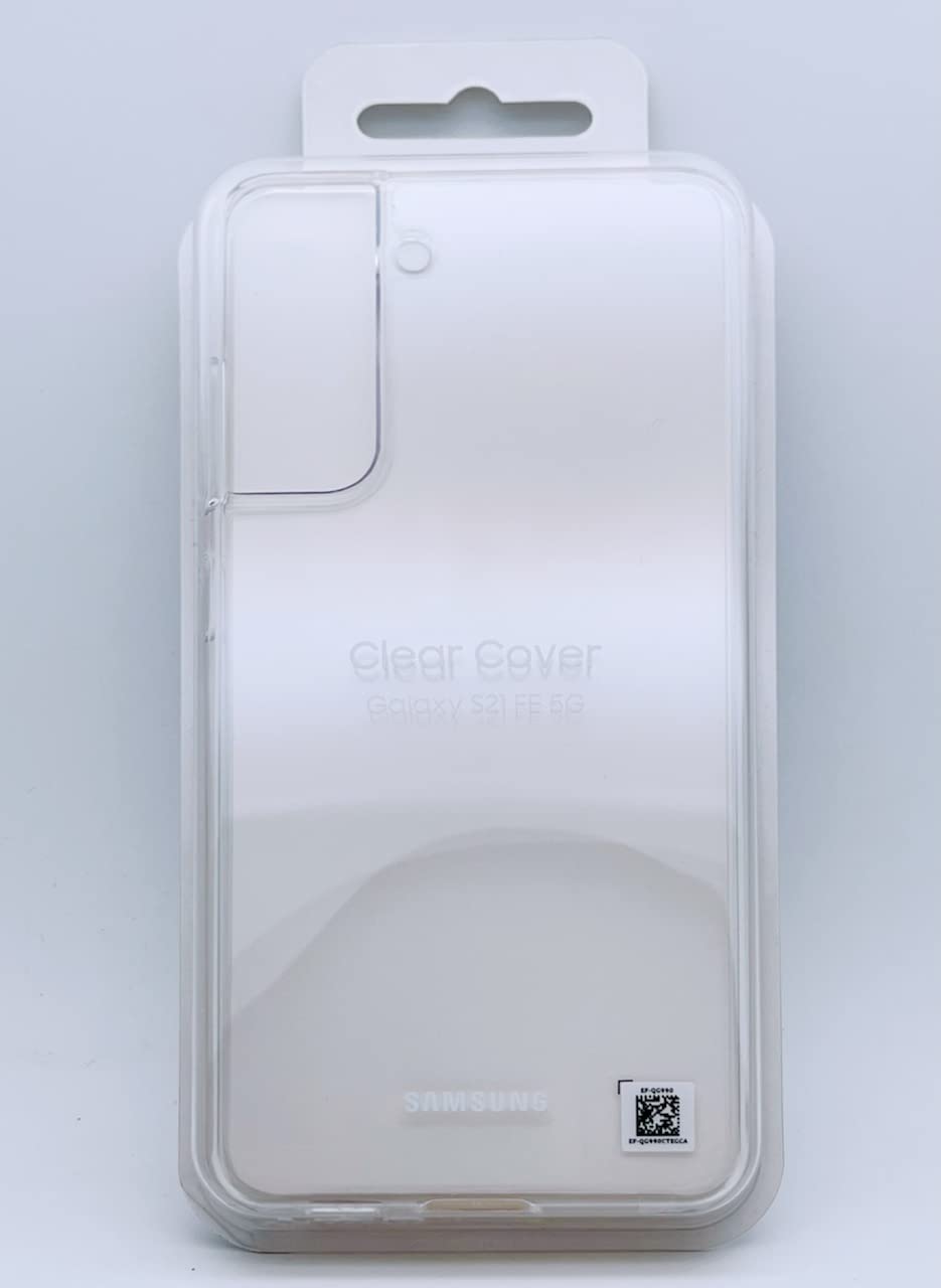 Samsung Official Original Galaxy S21 FE 5G Clear Cover EF-QG990 - Transparent