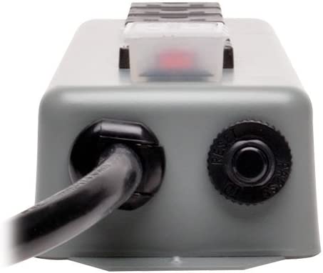 Tripp Lite 6 Outlet Waber Industrial Power Strip, 6ft Cord with 5-15P Plug (6SP) blue 6 Outlet, 6ft Cord Power Strip