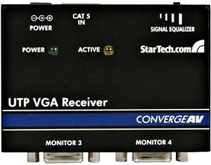 StarTech.com VGA Video Extender Remote Receiver Over Cat 5