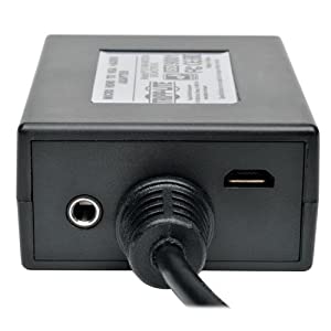 Tripp Lite 6-in Micro HDMI to VGA with Audio Converter Adapter for Smartphone Tablet Ultrabook, M/F (P131-06N-MICROA) Micro-HDMI to VGA+ Audio