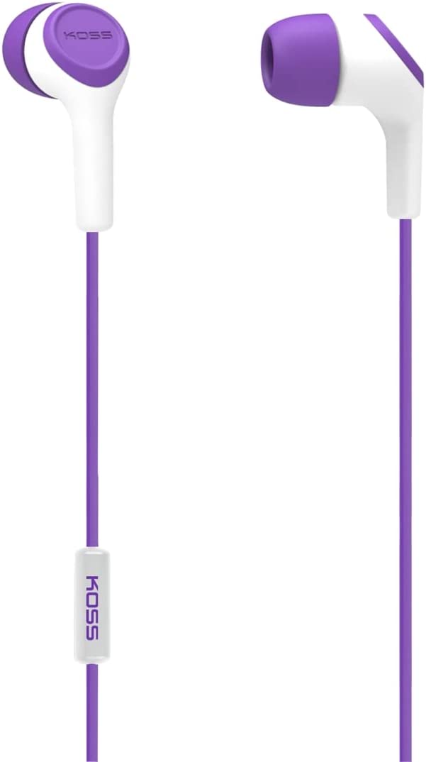 Koss KEB15i In-Ear Headphone, Purple