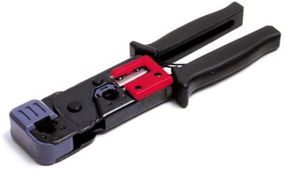 StarTech.com RJ45 RJ11 Crimp Tool with Cable Stripper - RJ45+RJ11 Strip & Crimp Tool - Crimp Tool (RJ4511TOOL)