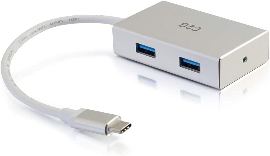 Ortronics inc C2G 29827 USB C Hub - USB 3.0 Type-C to 4-Port USB A Hub