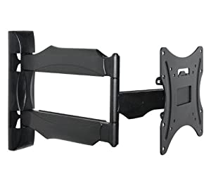 Atdec TH-1040-VFL Ultra Slim TV Wall Mount with 100x100/200x100/200x200 VESA Support for Displays up to 60-Pound, Black