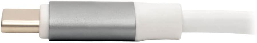 Tripp Lite USB C Docking Station w/ USB-A Hub, HDMI, Micro SD, PD Charging 4k @ 30Hz Thunderbolt 3 Silver (U442-DOCK10-S) HDMI, USB-A, PD Charging, Micro SD