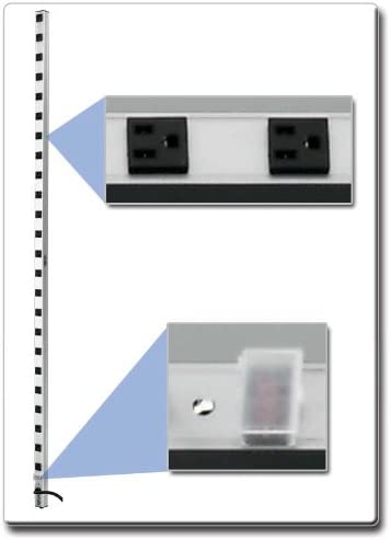 Tripp Lite 24 Outlet Bench & Cabinet Power Strip, 22 5-15R & 2 5-15/20R, 72 in. Length, 15ft Cord w/ L5-20P Plug (PS7224-20T)