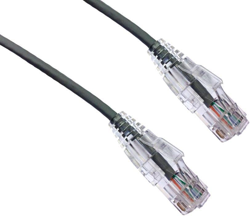 Axiom memory solution Axiom 1FT CAT6A BENDNFLEX Ultra-Thin SNAGLESS Patch Cable 650MHZ (Gray)