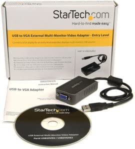 StarTech.com USB2VGAE2 USB to VGA External Video Card 16MB DDR