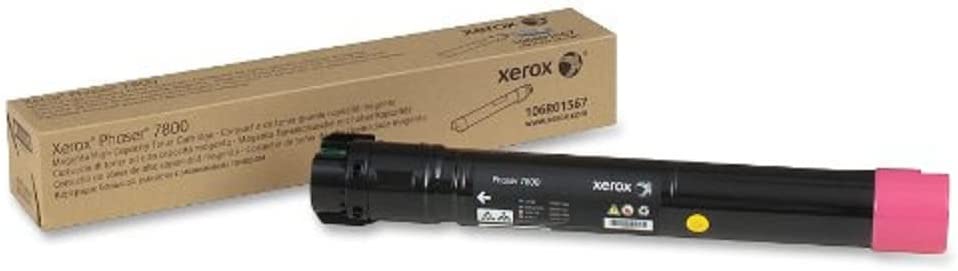 Xerox Phaser 7800 Magenta High Capacity Toner-Cartridge (17,200 Pages) - 106R01567 High Capacity Magenta