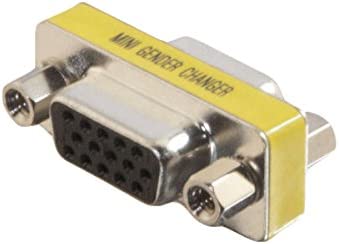 C2G/ Cables to Go 18962 VGA (HD15) F/F Mini Gender Changer (Coupler)