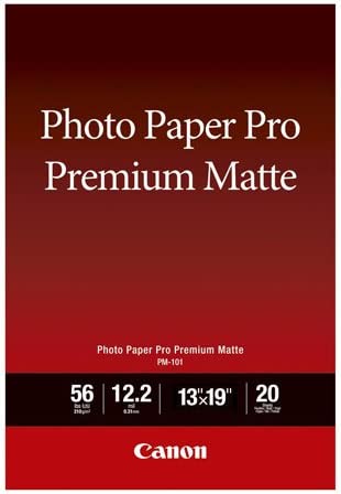 Canon PM-101 13X19 Premium Photo Paper (20 Sheets)