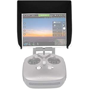 Pgytech PYGTECH Remote Controller Phone Monitor Sun hood Sunshade Cover Hood Smartphone Tablet IPad Sun Shade for DJI MAVIC PRO Inspire / PHANTOM 3 4 M600 OSMO Accessories (L200mm Black) Black L200