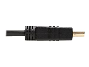 Tripp Lite, Safe-IT, 4K HDMI Cable High-Speed, Male-to-Male Cable, PVC VW-1 Cable Jacket, UHD @ 60Hz 4:4:4, 6 Feet / 1.83 Meters, Limited Life Manufacturer's Warranty (P568AB-006)
