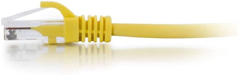 C2g/ cables to go C2G 31346 Cat6 Cable - Snagless Unshielded Ethernet Network Patch Cable, Yellow (5 Feet, 1.52 Meters) 5 Feet/ 1.52 Meters Yellow