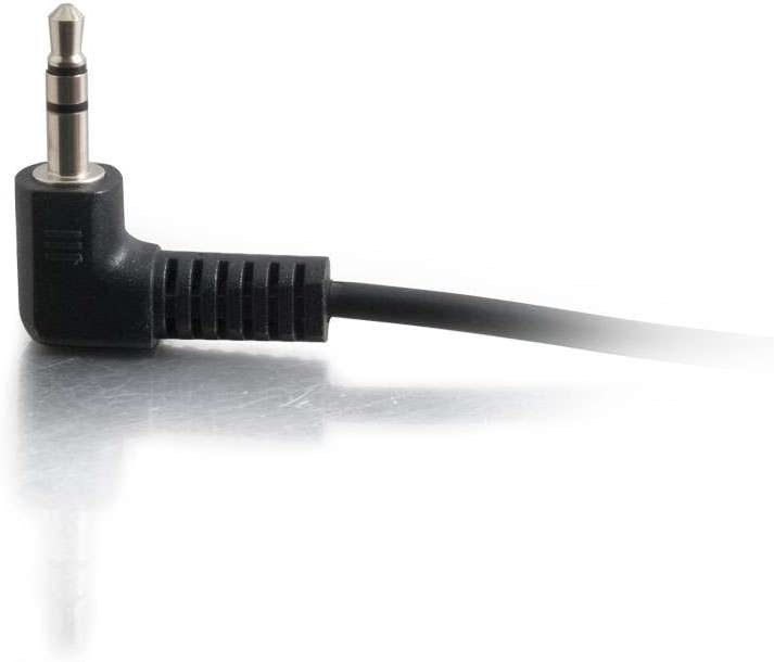C2g/ cables to go C2G 40583 3.5mm Right Angled M/M Stereo Audio Cable, Aux Cable (3 Feet, 0.91 Meters) 3-Feet