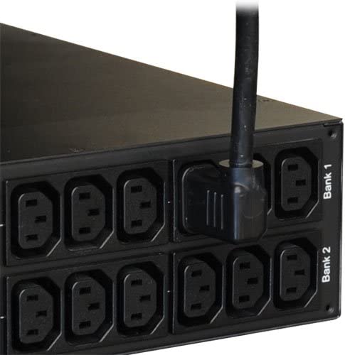 Tripp Lite Heavy-Duty Power Extension Cord 15A, 14AWG (Left Angle IEC-320-C14 to IEC-320-C13, 6-ft.(P005-006-14LA) 6 ft. Left-Angle