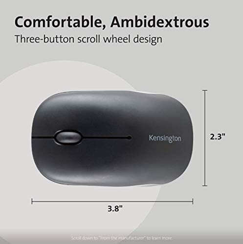 Kensington Pro Fit® Bluetooth® Compact Mouse (K74000WW)