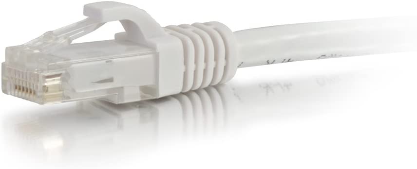 C2g/ cables to go C2G 04035 Cat6 Cable - Snagless Unshielded Ethernet Network Patch Cable, White (4 Feet, 1.22 Meters) UTP 4 Feet/ 1.22 Meters White