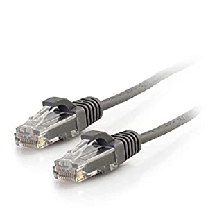 C2g/ cables to go C2G/Cables to Go 01096 Cat6 Snagless Unshielded (UTP) Slim Network Patch Cable, Grey (10 Feet/3.04 Meters) 28 AWG 10-feet Grey