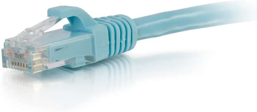 C2g/ cables to go C2G 00763 Cat6a Cable - Snagless Unshielded Ethernet Network Patch Cable, Aqua (7 Feet, 2.13 Meters) 7ft UTP Aqua
