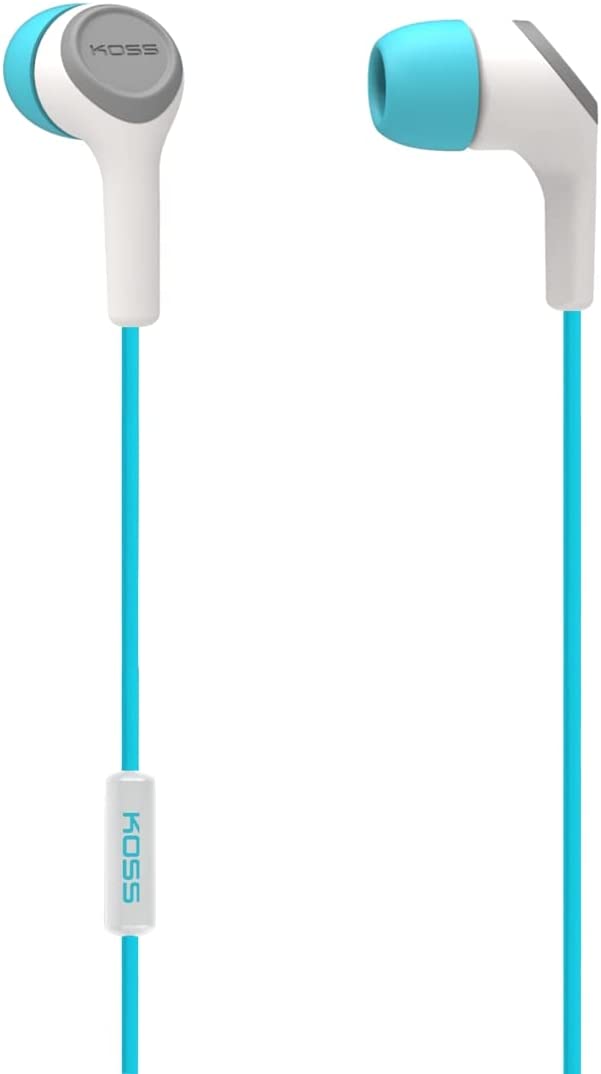 Koss KEB15i In-Ear Headphone, Teal