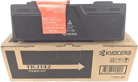 Kyocera 1T02ML0US0 Model TK-1142 Black Toner Cartridge for Ecosys 1035MFP/1135MFP/M2035DN/M2535DN, Genuine Kyocera, Up to 7200 Pages