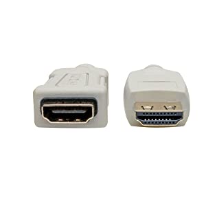 Tripp Lite High Speed 4K HDMI 2.0B Extender Cable with Gripping Connectors (M/F), Black, 10 ft. (P569-010-2B-MF)