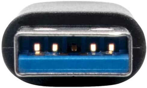 Tripp Lite USB 3.0 Adapter Converter USB-C to USB-A, Female-to-Male, 5 Gbps Data Transfer, 900mA Power Output, Backward Compatible with Previous USB Generations, 3-Year Warranty (U329-000)