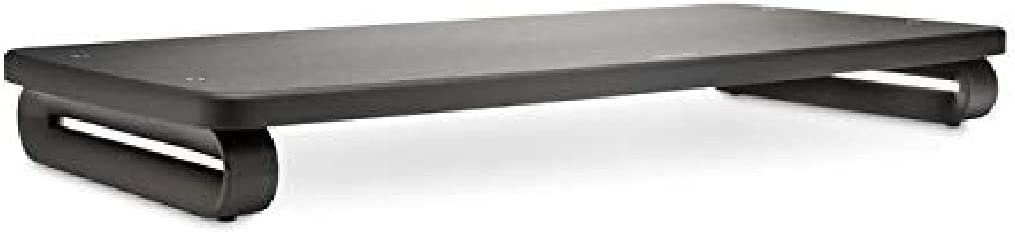 Kensington SmartFit Extra Wide Monitor Stand (K52797WW), Black, 2" x 24" x 11.8" Black 2" x 24" x 11.8" Plus Wide